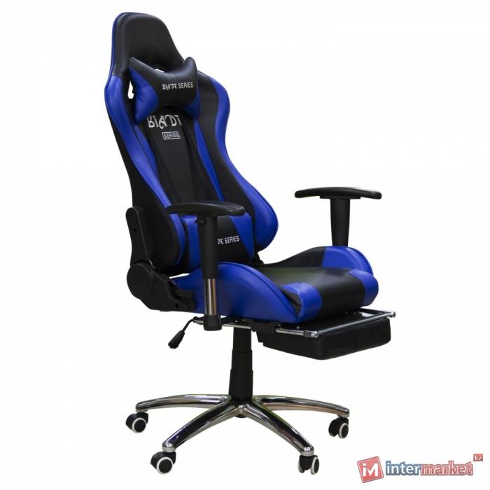 Кресло игровое Zeta 103 (ВИ), сине-черный